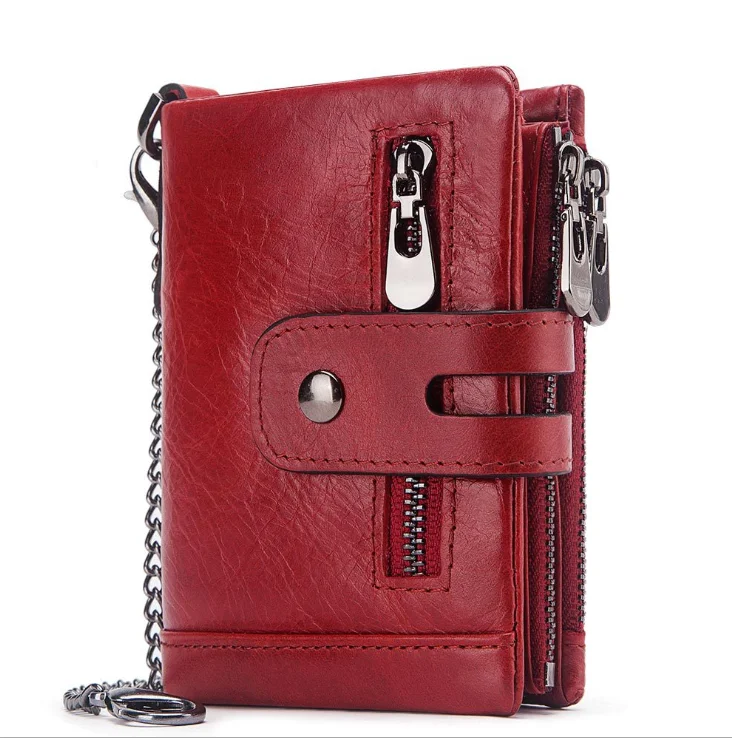 

Fashion leather men's short wallet, Brown or others