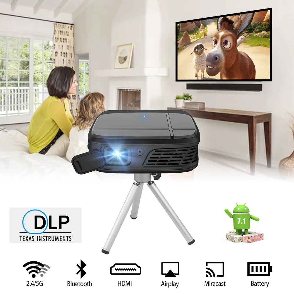 New Cheap Sales Overhead Projector With Bluetooth Wifi Android 4k Usb