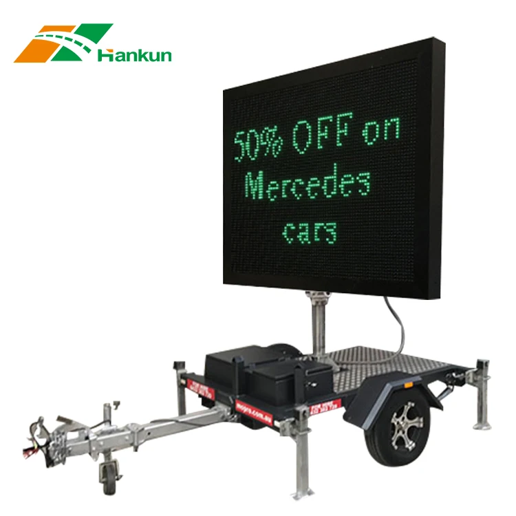 Variable Message Display Portable Vms Board Buy Portable Vms Board,Portable Vms Trailer Sign