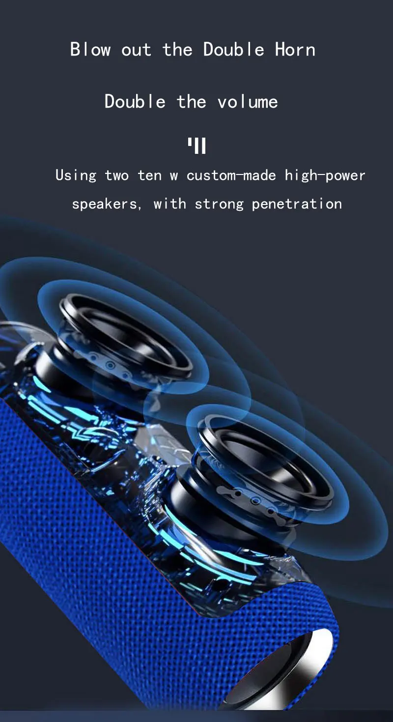 China waterproof speaker manufacturer blue tooth outdoor home speaker for IOS Android system jbl and sony - ANKUX.COM