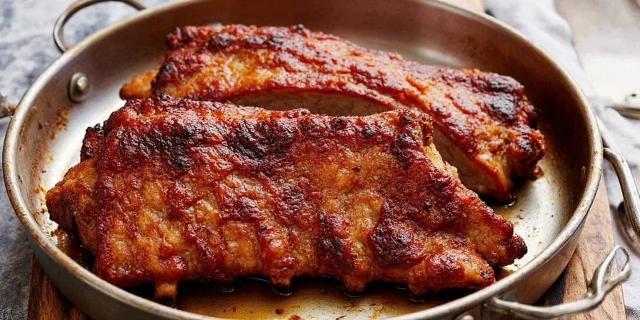 Caribbean jerk style ribs
