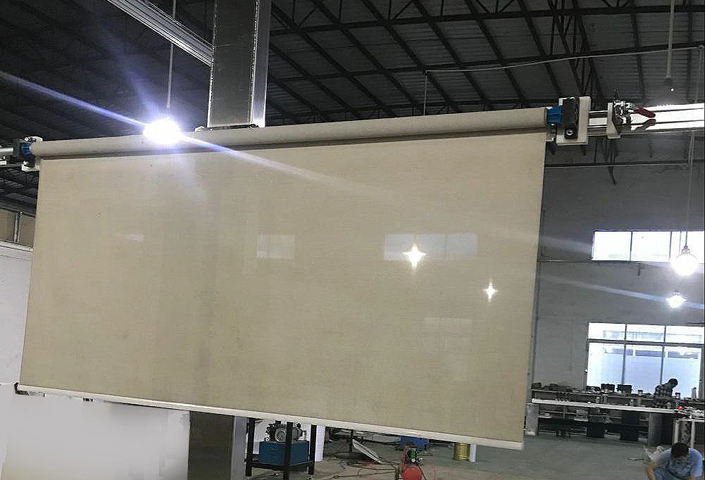 Double Control Stations Blinds Inspection Hoist For Roller Blind ...