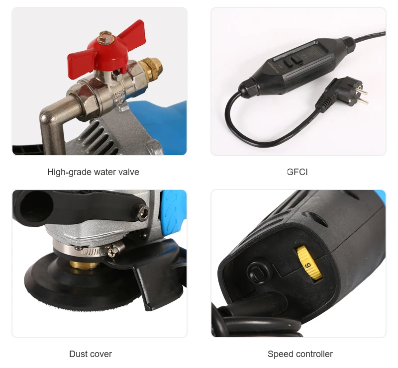 Handheld Power Stone Wet Polisher/sander/grinder For Marble /granite