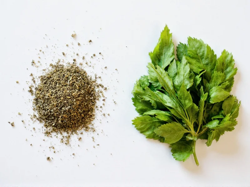 Fresh to Dried Herbs Conversion Guide: Exact Ratios