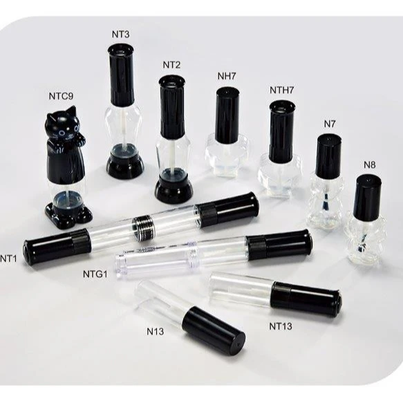 
customized nail art pen plastic bottle 