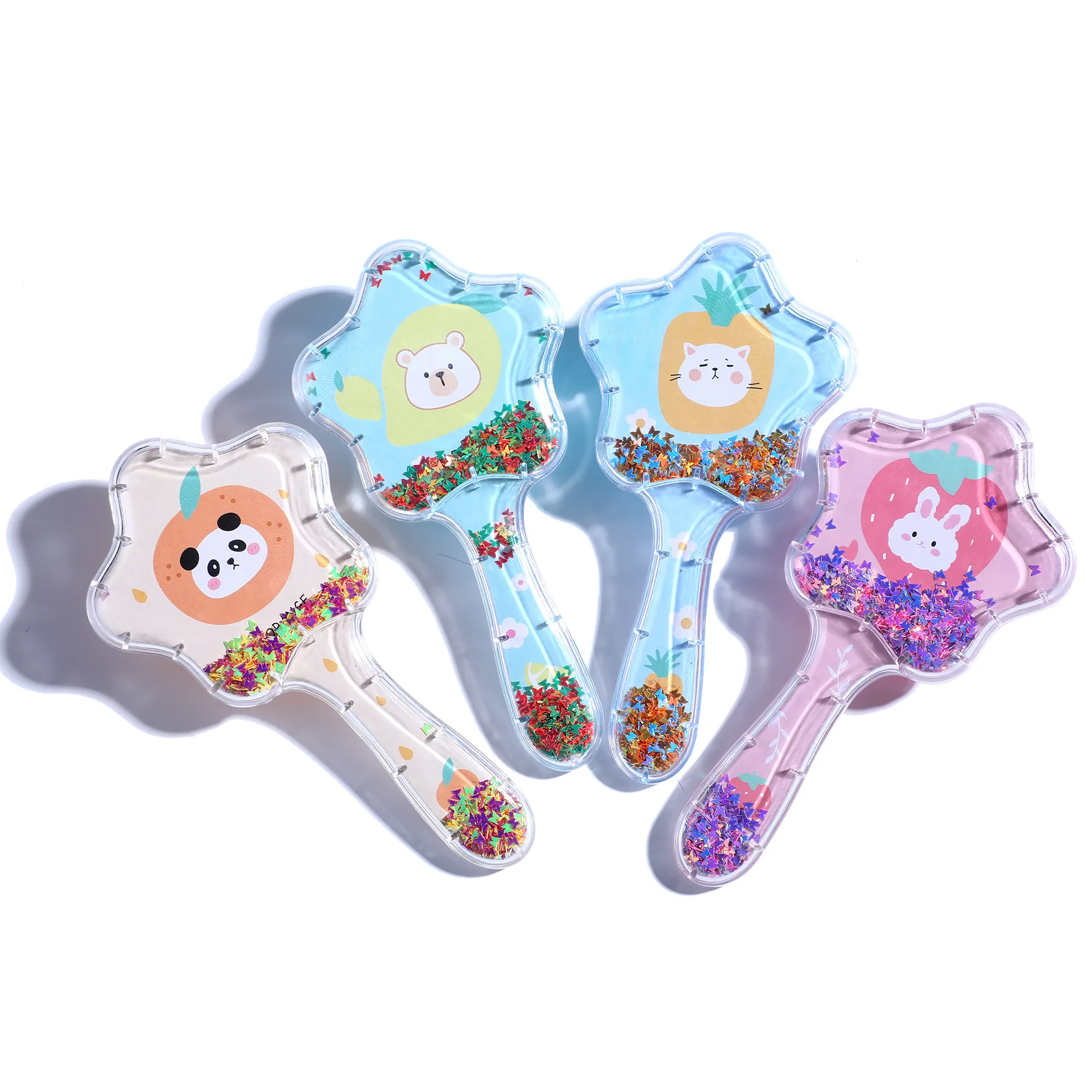 

New Custom Hair Brush Bling Kids Hair Brush Detangling Hair Brush Comb For Gift