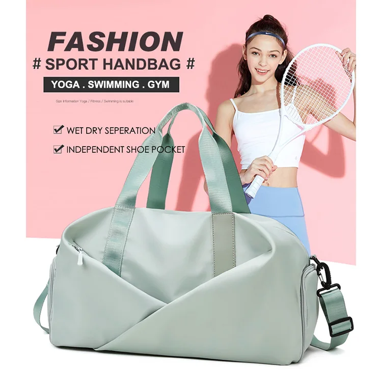 

ZB485 2022 Fashion brand women large capacity travel girls duffle bag custom waterproof oxford lady women leisure sport gym bag