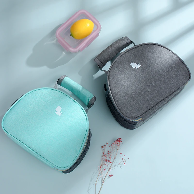 

New Arrival Kids Lunch Bag Cooler Handbag Women Kids Cooler Bag Insulated Waterproof Lunch Box Bag With Shoulder Strap, Picture
