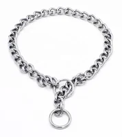 

Kingtale New design pet accessory steel dog choke chain collar pet training chain collar