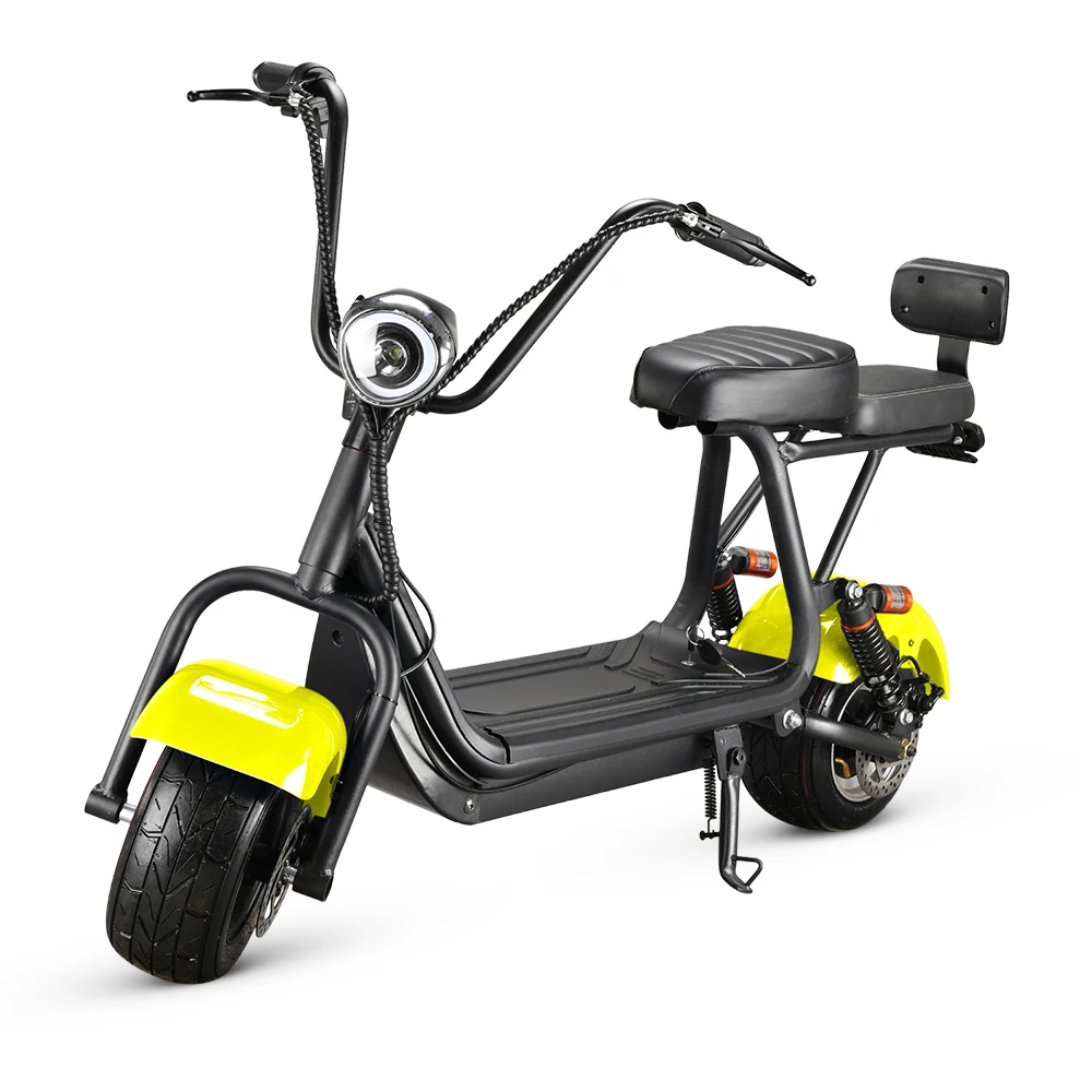 

2020 New Electric Scooter City Coco 500W 48V Mini Citi Food Deliver Bike Scooters Electrico Fat Wheel Motorcycle