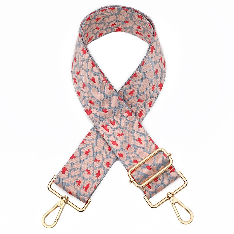 

New Hot Sale leopard printing guita strap purse Straps High Quality Removable Shoulder Strap for Bags