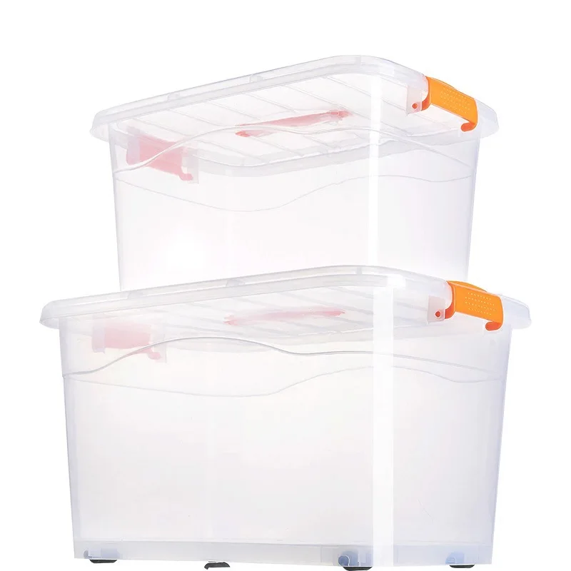 

2020 new popular clear waterproof storage organizer plastic storage box