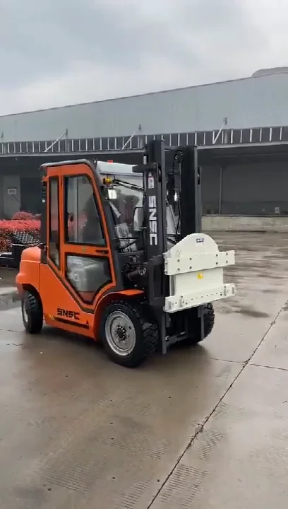 高品质3吨柴油叉车,带旋转器