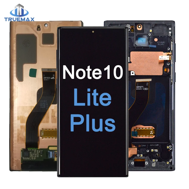 

Lcd pour for samsung galaxy note10plus note 10 plus 10lite lite n975 replacement oled touch screen digitizer with frame