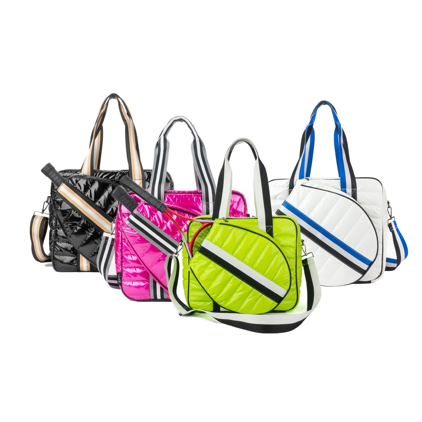 

Wholesale Outdoor Fashion Paddle Puffer Women's Tote Simply Men Gym Sport Tennis Bag Custom PickleBall Bag