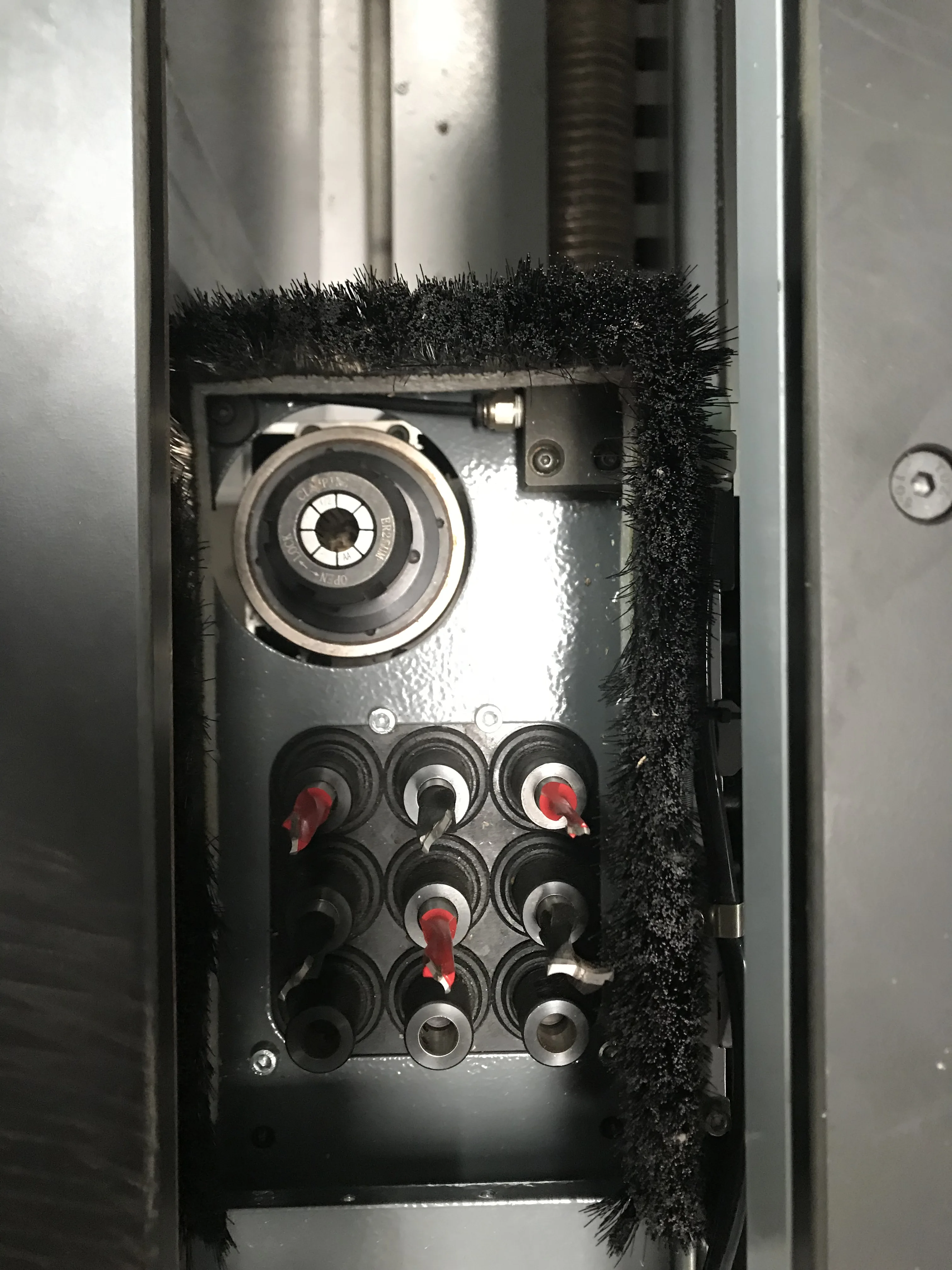 
Six head boring machine UNB612 