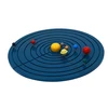 Diy Wooden montessori kids preschool educational toys games Solar System