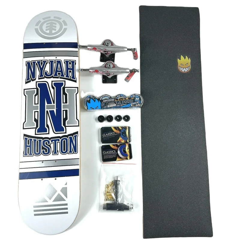

Skateboard Complete 7.75/7.875/8.0/8.125/8.25/8.375/8.5 Inch 7 Layer Canadian Maple High Quality Deck Truck Bearing