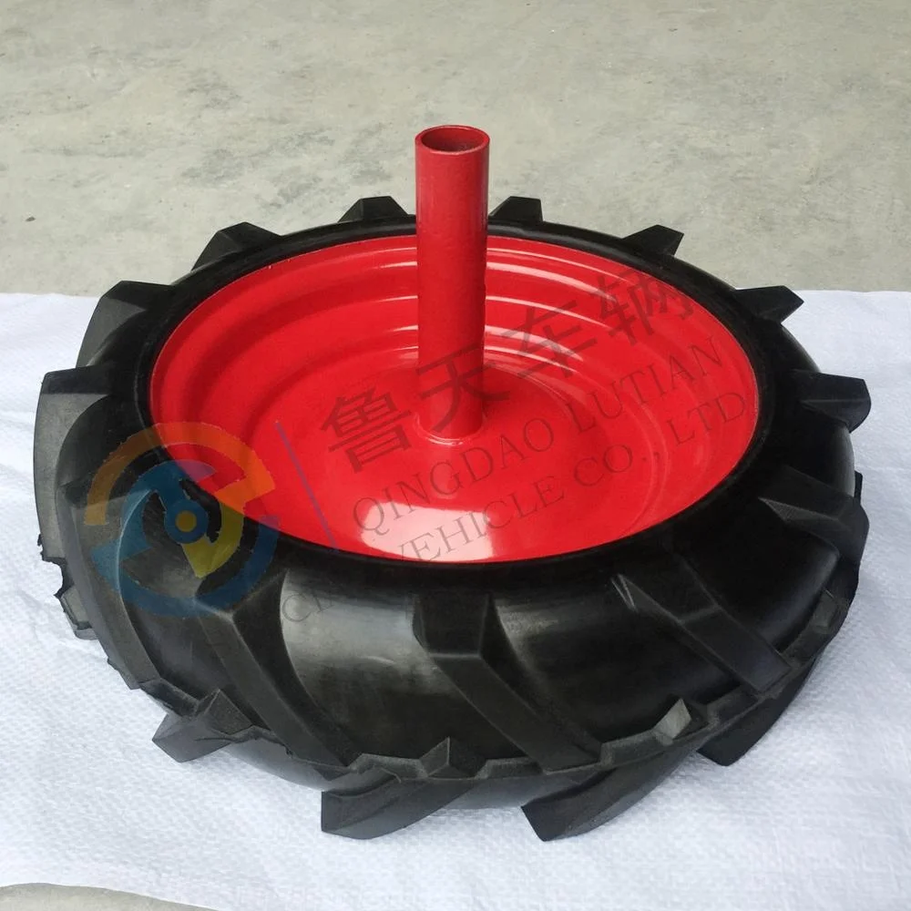 12' Agricultural Solid Rubber Wheel 12 Inch Puncture Proof Tractor Tyre