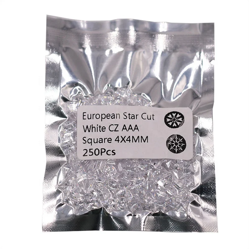 

1.0mm 1.75mm Fancygems Synthetic White Round Cz loose gemstones Cubic Zirconia