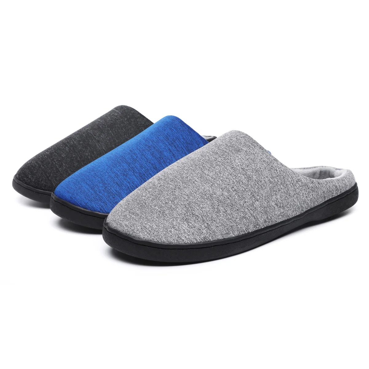 

Felt Slippers Upper Thick Soles Indoor Factory Supply Winter Warm Breathable Tweed for Men OEM Support Felt Suede Indoor Outdoor, As picture and also can make as your request