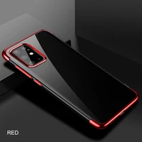 

Plated side Clear Ultra Phone Cover S20 Case for Samsung Galaxy S20 ultra