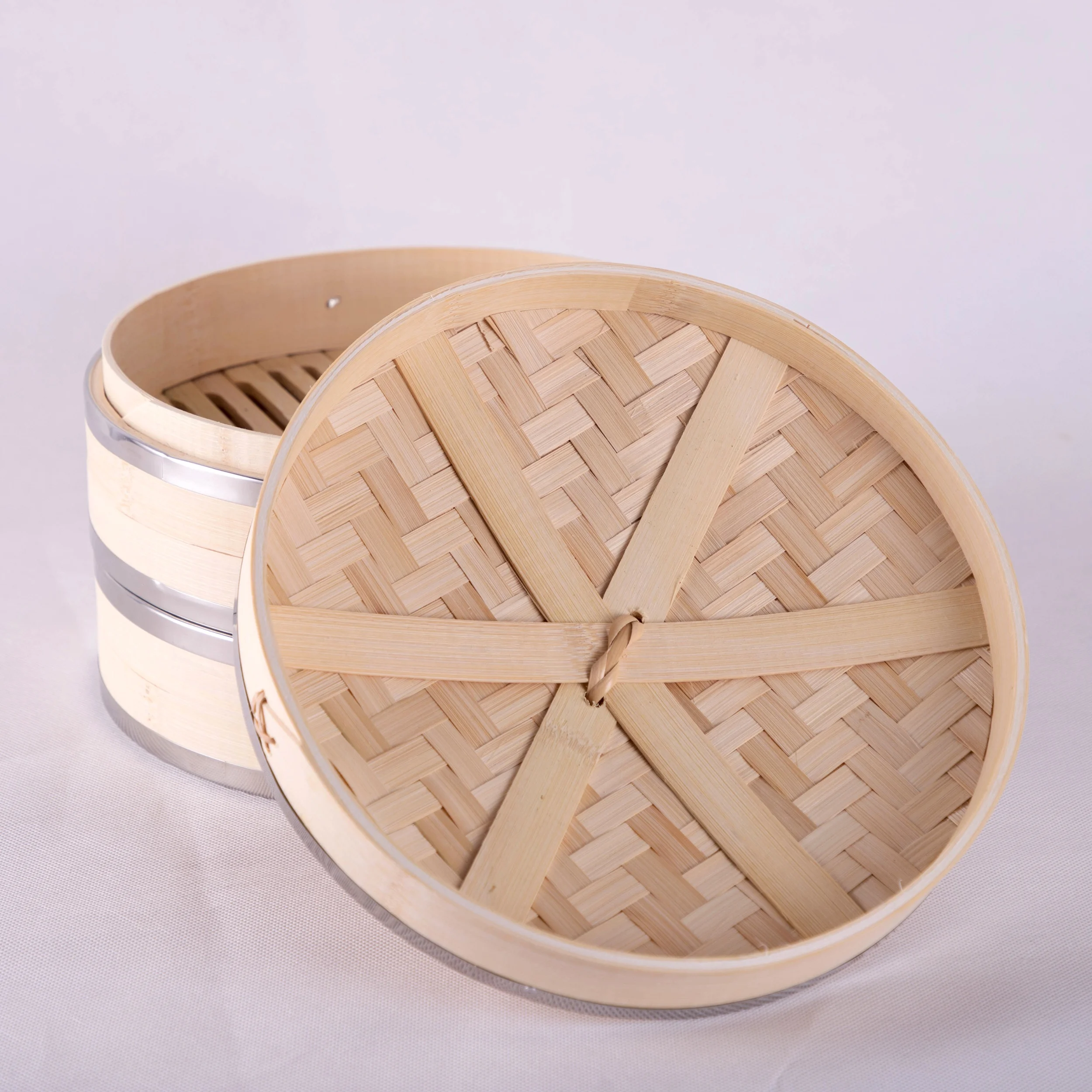 
Wholesale Dim Sum Steamer Dumpling Bamboo Steamer Food Steamer Basket 