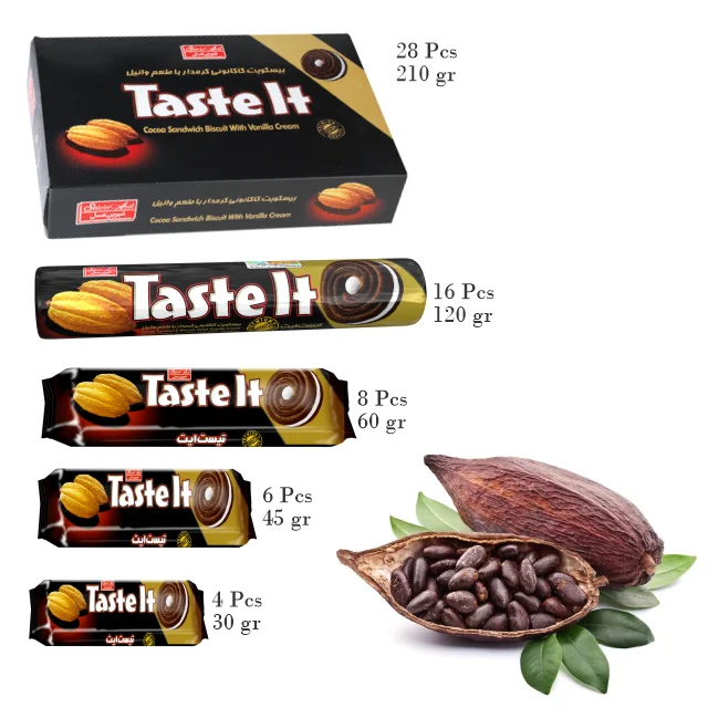 
Taste It Cream Sandwich Biscuit from Iran 