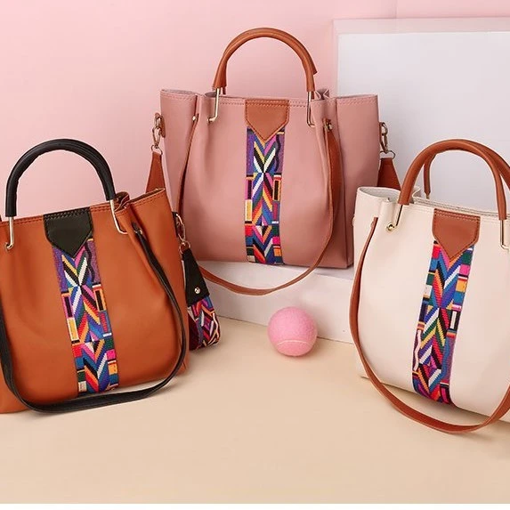 

The four seasons fashion four in one bag set women's shopping luxury trend large handbags, Seven colors