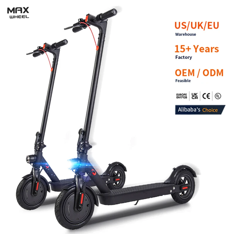 

E9D Foldable electric mobility scooter Motor electric scooter foldable Battery 36V 7.5AH hot sale 350wt electric scooter, Black