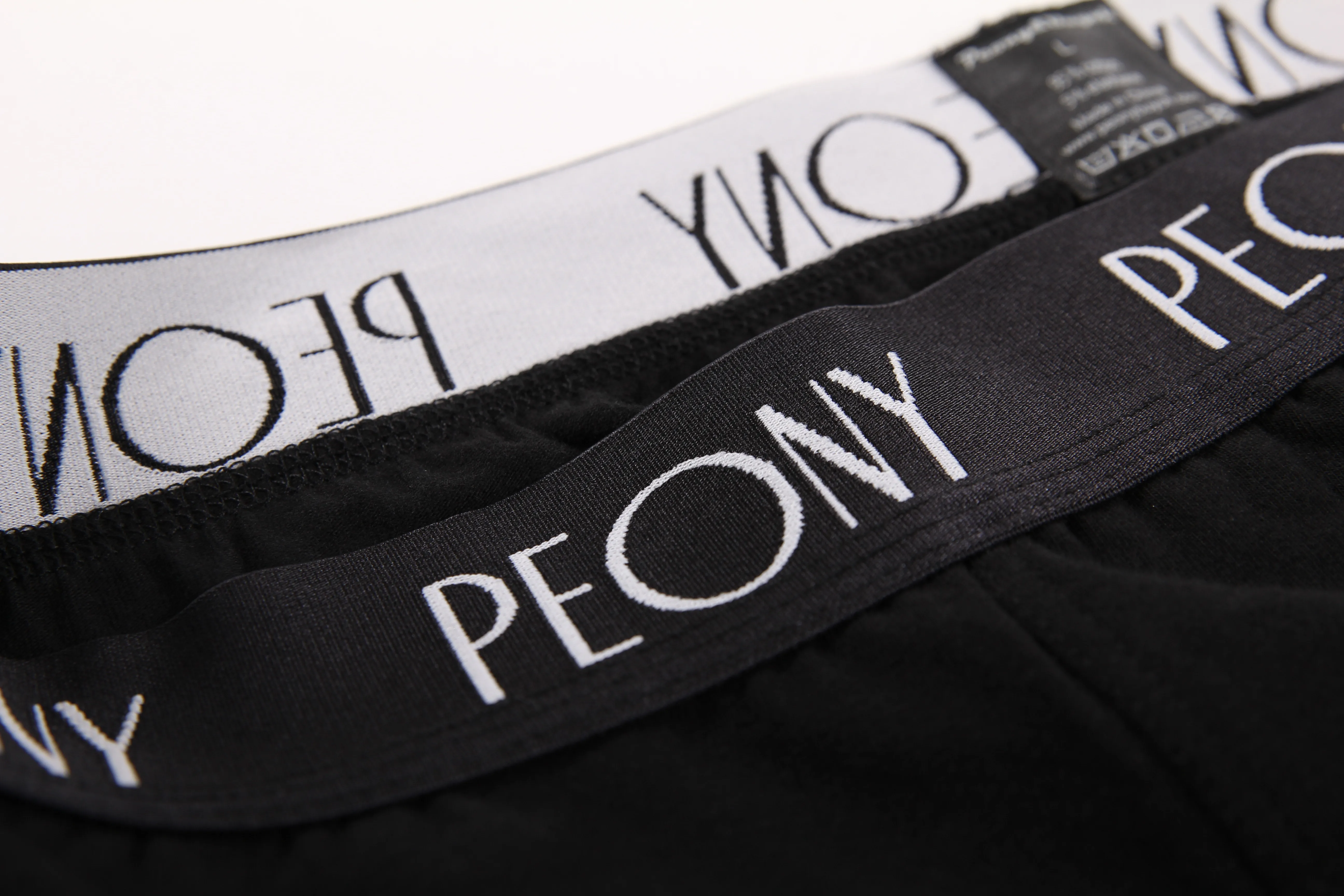 
Breathable elastic solid color boxer brief trunks bamboo underwear for men 