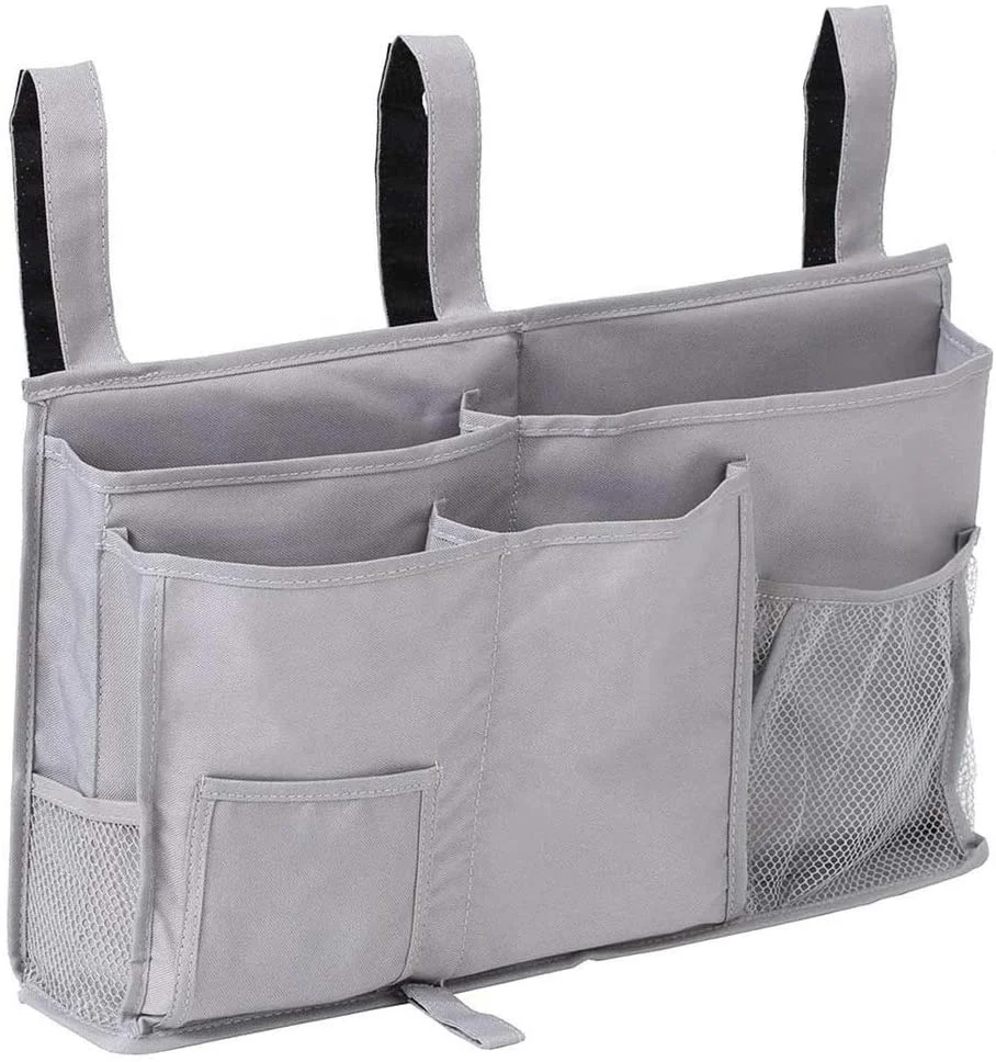 

TBC-A007 hanging bedside organizer bedside bed pocket, Customized color