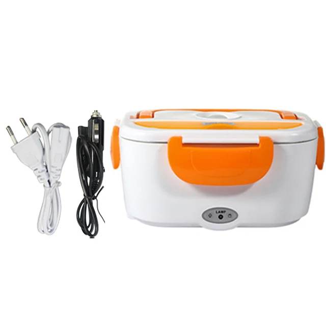 

New Design Is Leakproof Food Warmer Container Plastic Lunch Box The Electric Heating Lunch Box, Blue,green,pink,orange