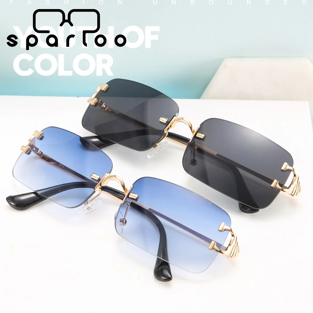 

Sparloo 1062 Manufactures China Sunglasses Price Rimless Small Rectangle Sunglasses