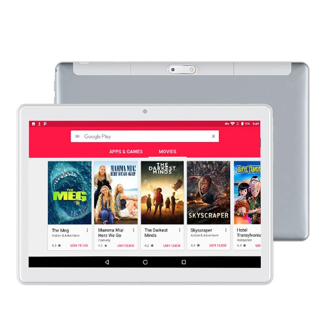 

High Technology Gps Wifi Usb 2.0 Speed 32Gb 64Gb 128Gb Android 10.0 Computer Pc 10.1 Inch Tablet for Kids, Gold, silver, black, rose gold, blue