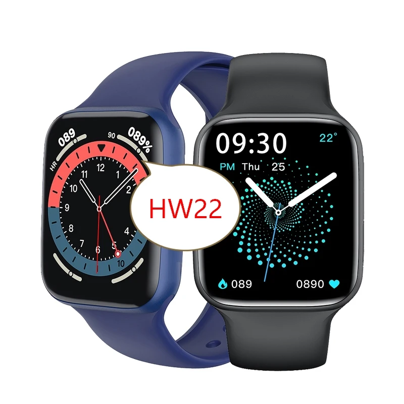 

Dropshipping Series 6 Hiwatch Hw22 Smartwatch 1.75 Inch Smart Watch 2021 Heart Rate Blood Pressure Monitor HW22 Smart Watch, Multi
