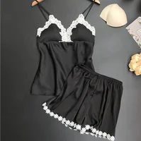 

sfy558 women satin sleepwear sexy set