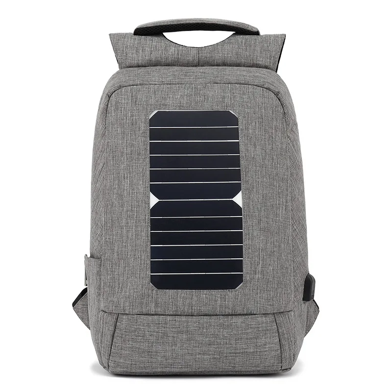 

New Designer Brand Solar Charger Laptop Backpack For Men Laptop Backpack Bag For Business Wholesale Computer Bag