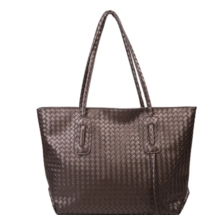 

Vintage PU Tote Bag Ladies Causal High Capacity Woman Bag Designer Lady Handbags, Customized color