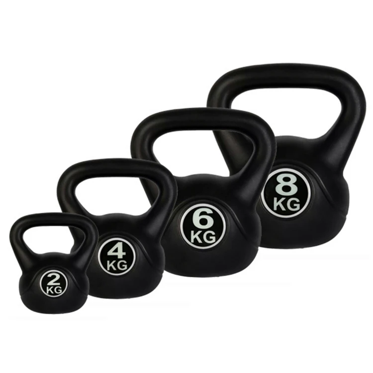 

Kettlebell Set Competition Handle Soft Custom 16 Kg Workout Weight Rack Kettle Bell 20Kg Fitness Equipment, Black