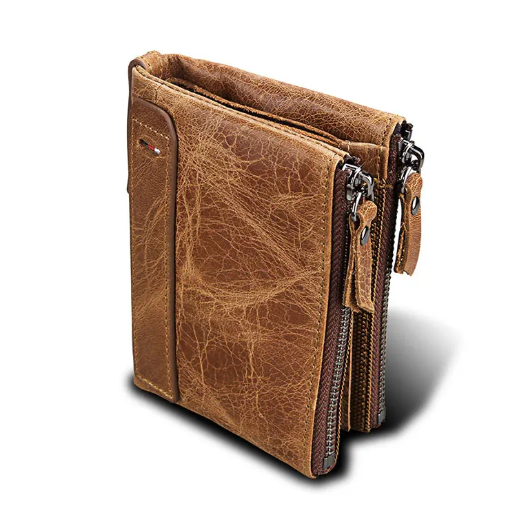 

high end money bag men card wallets customized logo wolet man rfid wallet for men leather