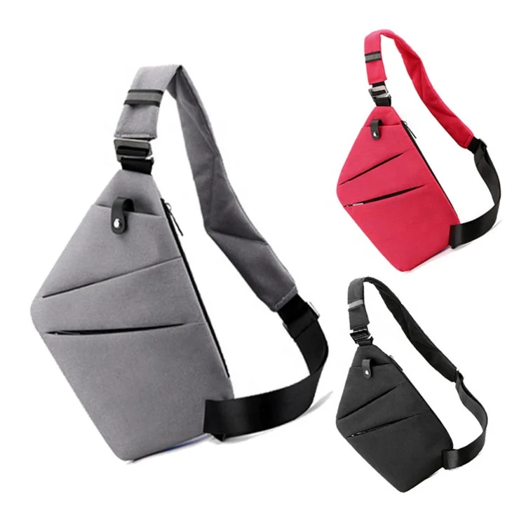 

Waterproof Anti-theft Custom Large Capacity Outdoor Men Women Crossbody Shoulder Chest Sling Back Pack Bag for Outdoor Camping