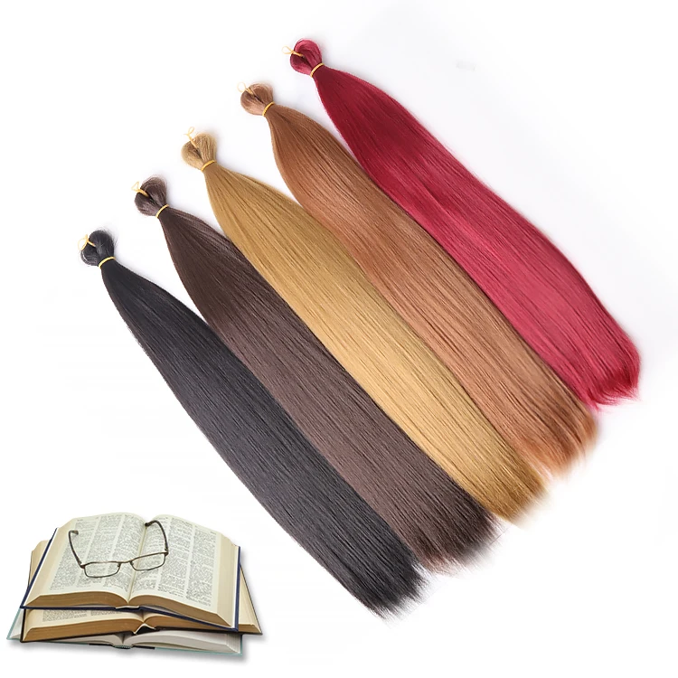 

Julianna 22 inches 150g silky bone straight braiding synthetic attachment for braids hair extension bone straight braiding hair