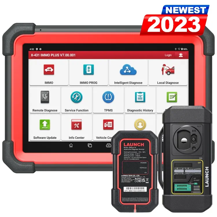 

2023 Processional Launch X431 IMMO PLUS X-431 ELITE Key Programming Tool Locksmith Full System Diagnostic Scanner