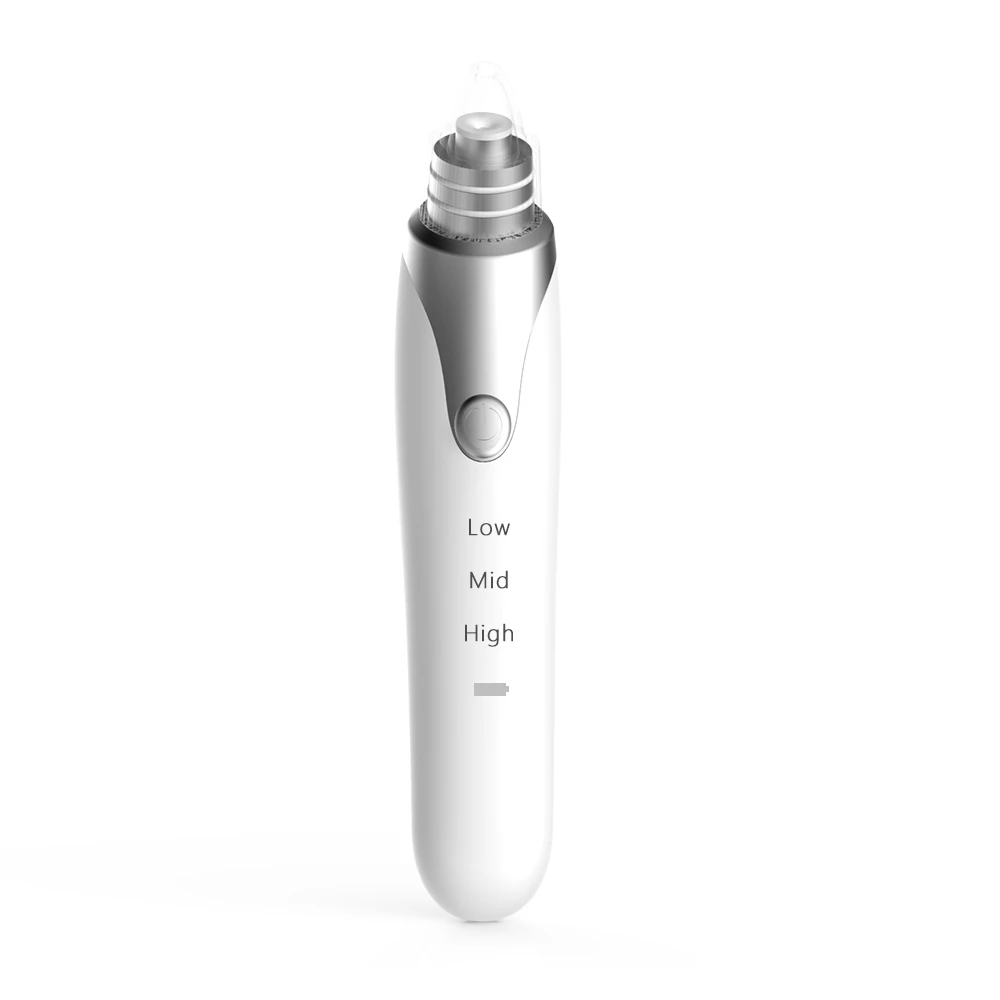 

Machine Beauty Tool Mini Portable Pore Cleaning Acne Electric Vacuum Blackhead Remover, White,support customized