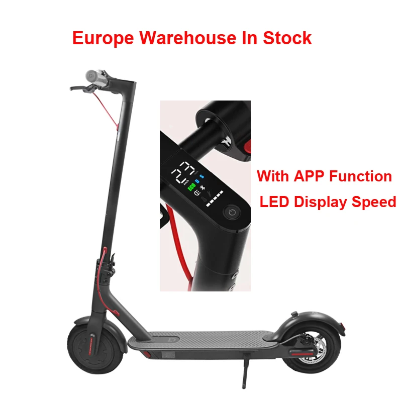 

2021 Hot Selling DDP Drop Shipping USA UK EU Warehouse 350W Motor 8.5inch Two Wheel Foldable Adult Electric Scooter