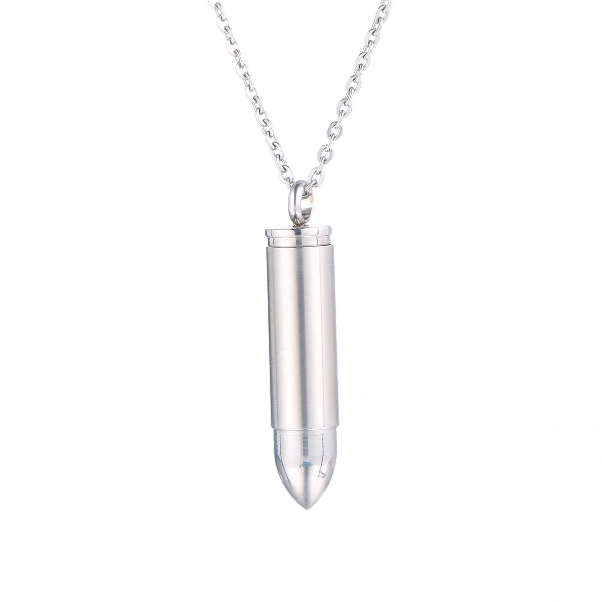 

Custom jewelry necklace Small bullet New designs fashion 316L stainless steel pendants, Different color is available