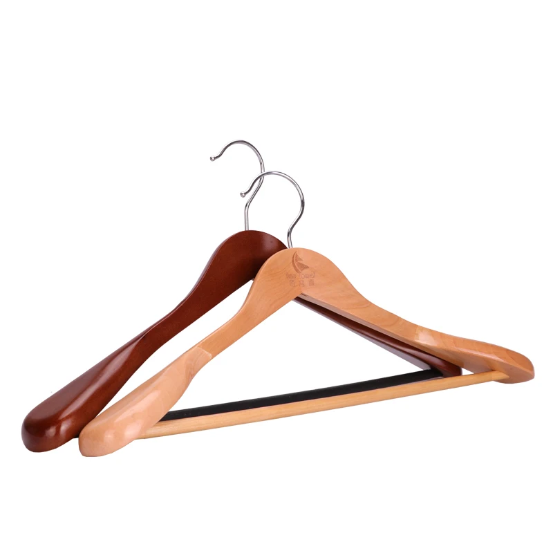 

manufacturer high quality wooden hanger for display clothes hangers custom wood suit hanger