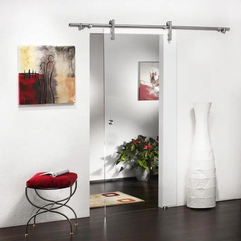 Venta al por mayor precio puerta armario vidrio-Compre online los