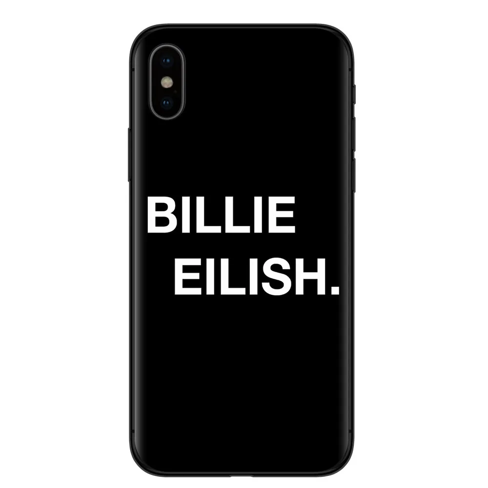 

Kpop Singer Billie Eilish Phone Case For Iphone 5 5s 6s 7 8 Plus X XR XS Max 11 11p 11p Max